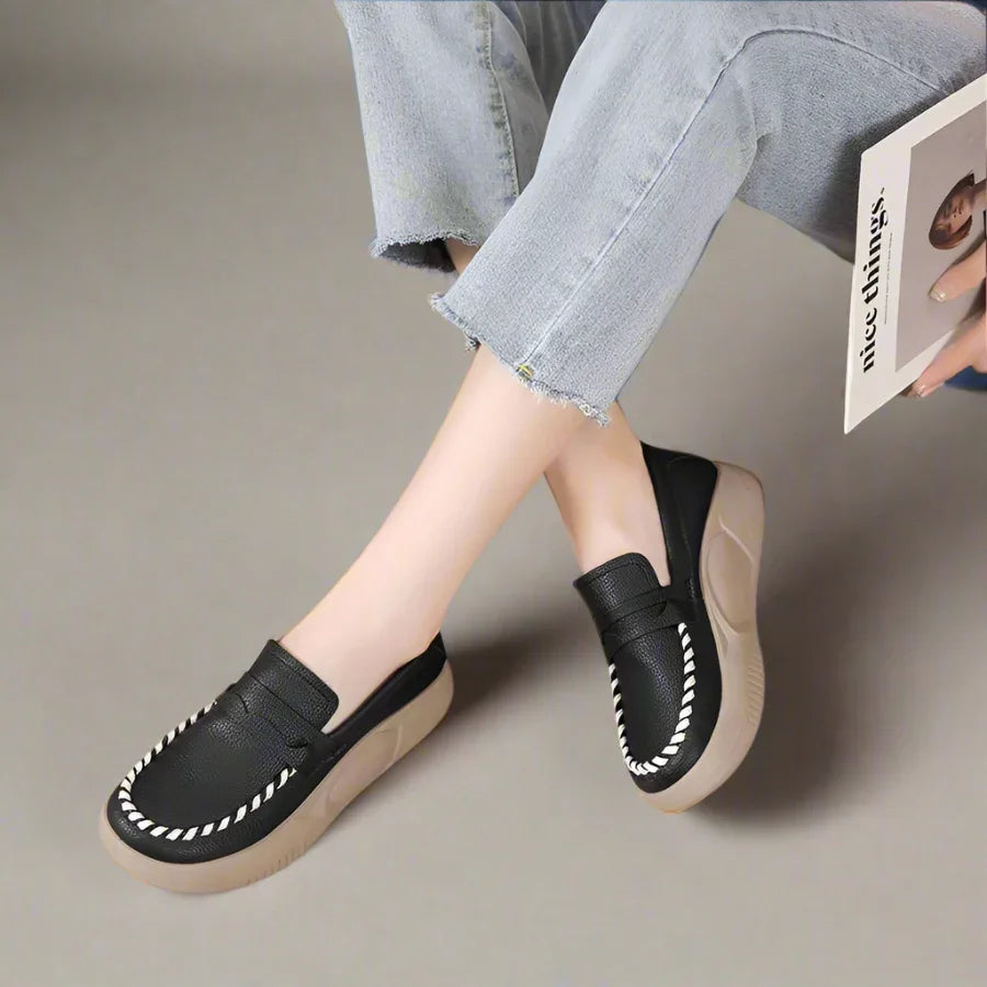 Maxine – Women's Wide Toe Box Loafers for All-Day Comfort