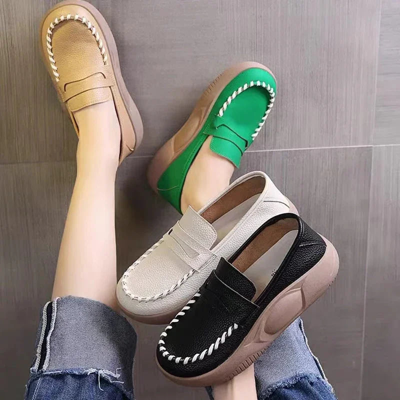 Maxine – Women's Wide Toe Box Loafers for All-Day Comfort