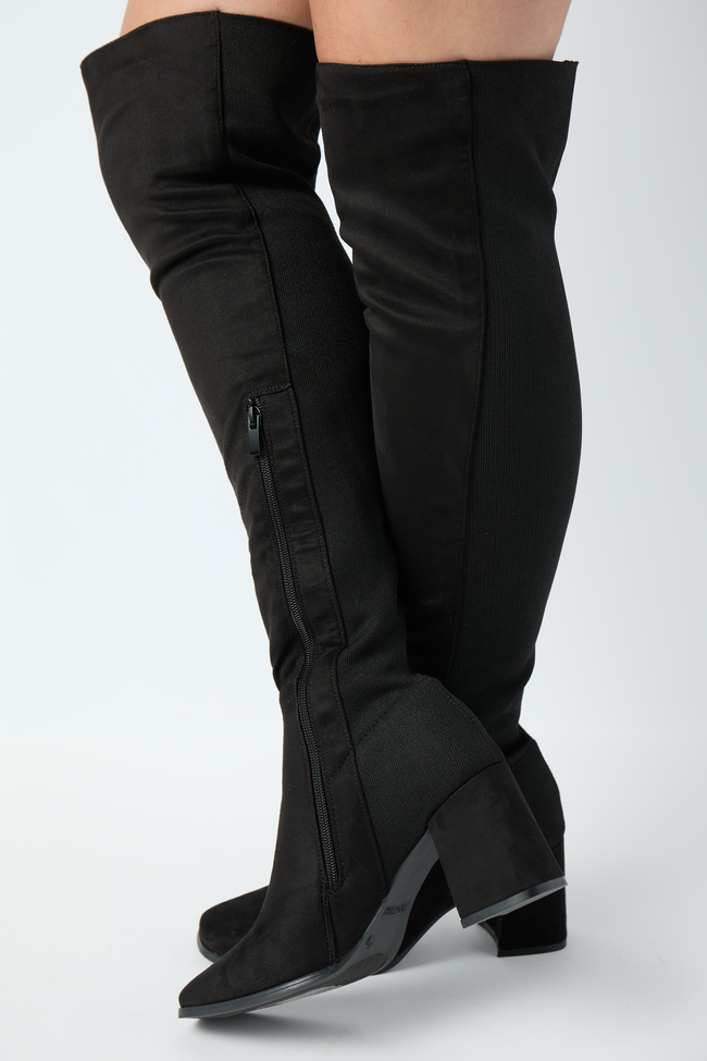 Genevieve – Women's Wide Calf Boots with a Roomy Shaft