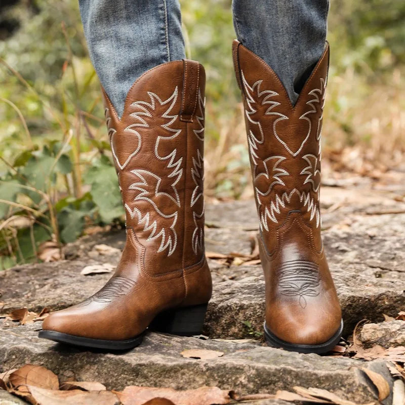 Darryl – Men's Wide Calf Boots for Full Calves