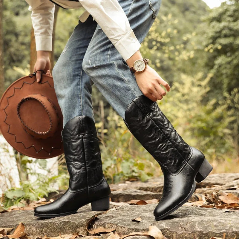 Darryl – Men's Wide Calf Boots for Full Calves