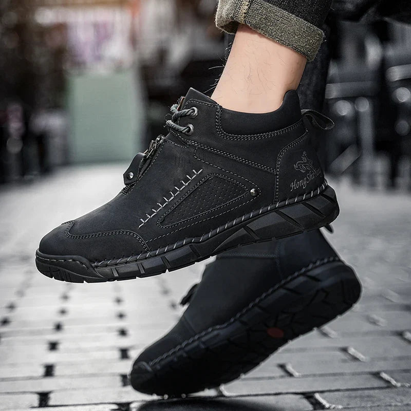 Dave – Men's Comfort Boots with a Soft Lining