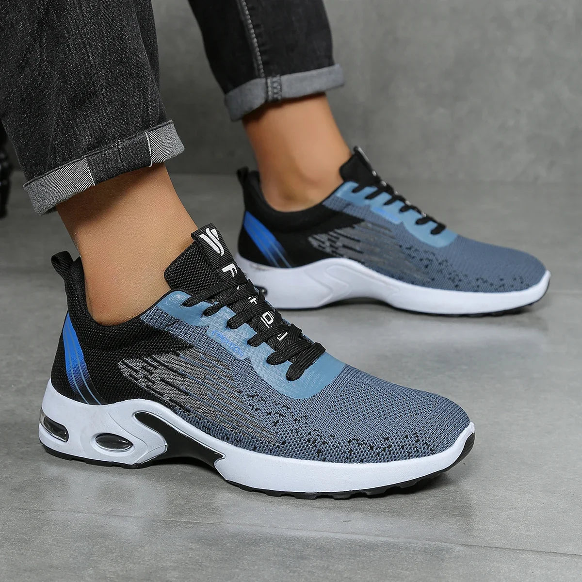 Orlando – Men's Arch Support Sneakers with a Deep Heel Cup