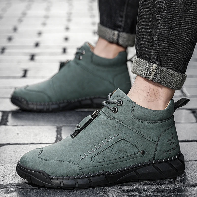 Dave – Men's Comfort Boots with a Soft Lining