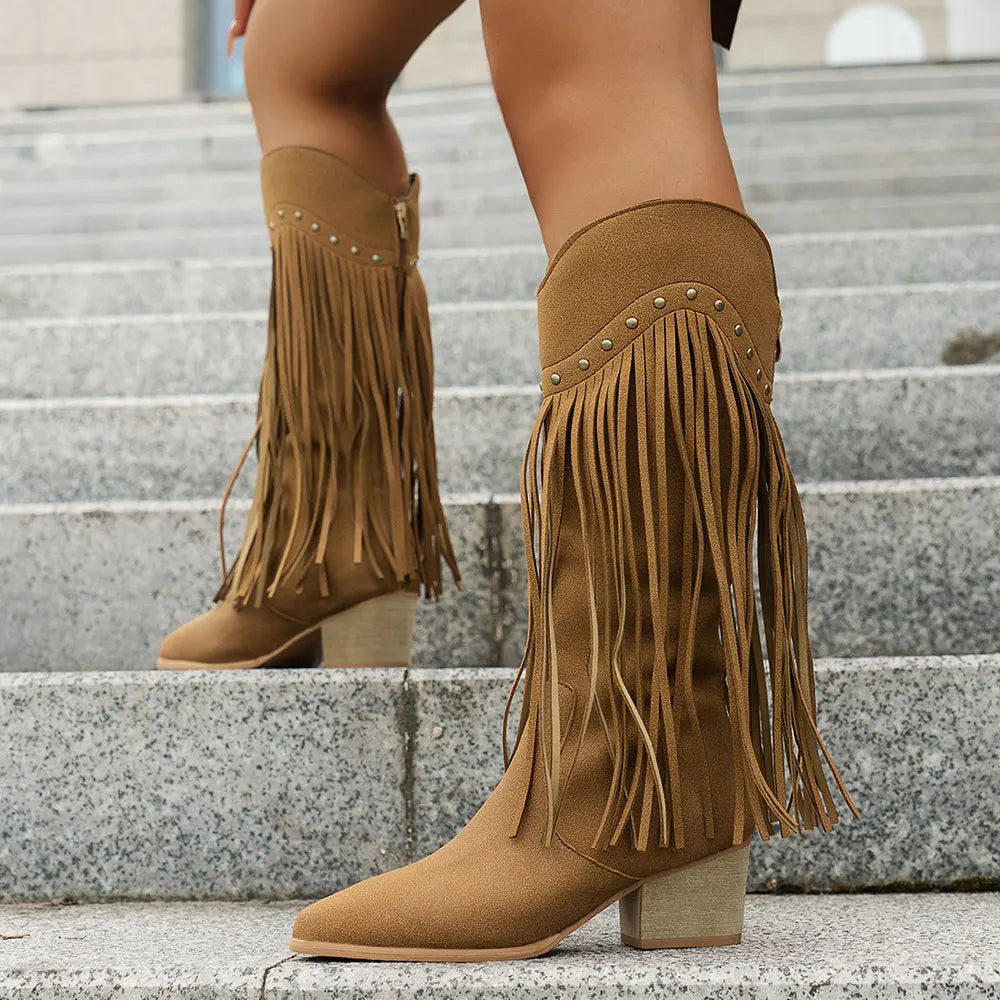 Miller – Unisex Wide Calf Boots with a Stretch Shaft