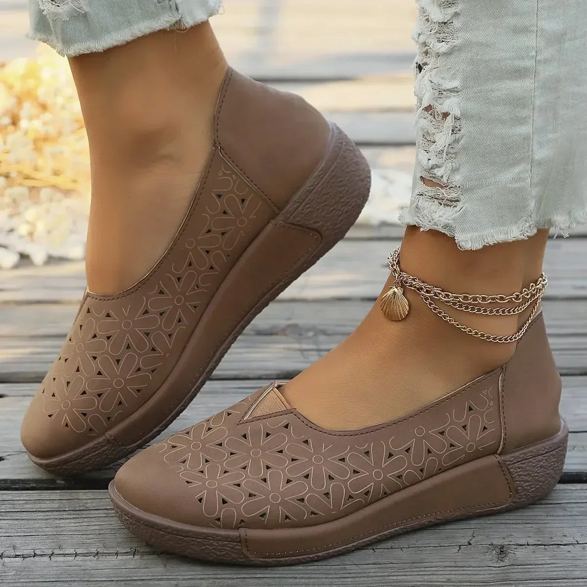 Debra – Women's Slip-On Loafers for Easy On and Off