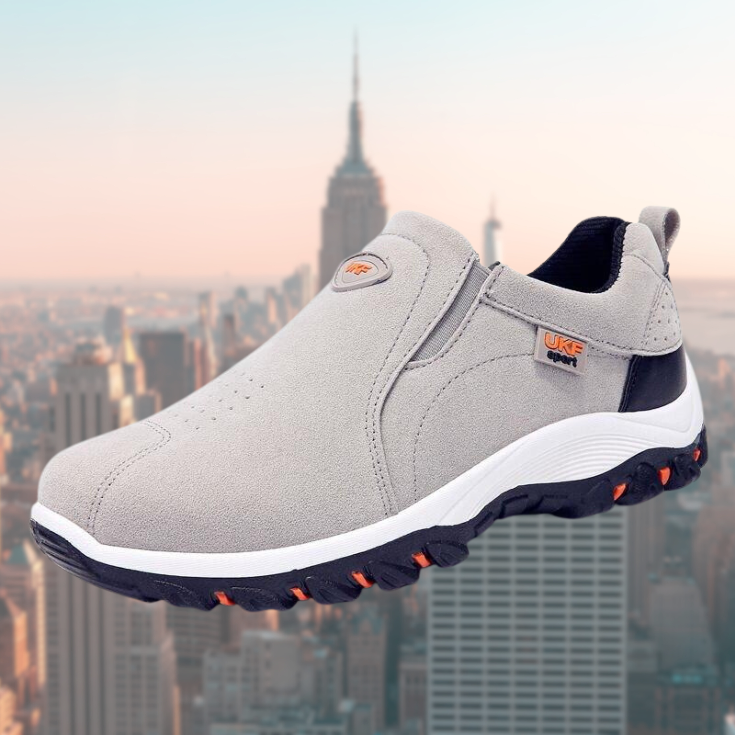 Bryan – Men's Arch Support Sneakers with a Deep Heel Cup