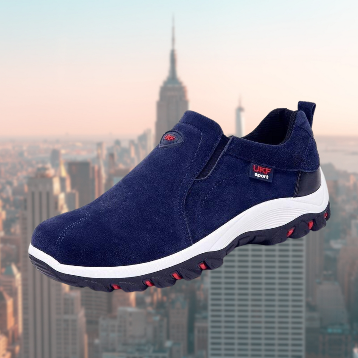 Bryan – Men's Arch Support Sneakers with a Deep Heel Cup