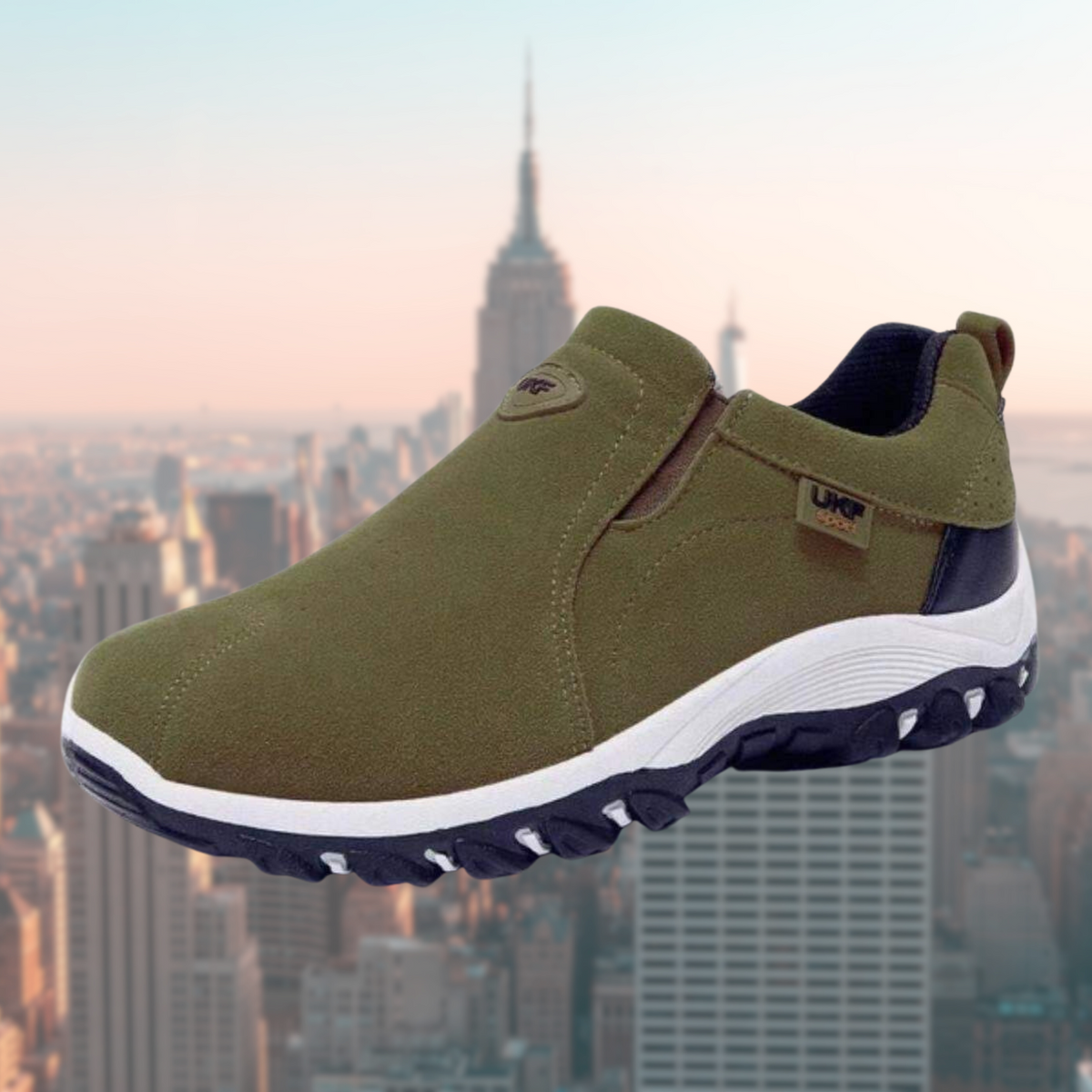 Bryan – Men's Arch Support Sneakers with a Deep Heel Cup
