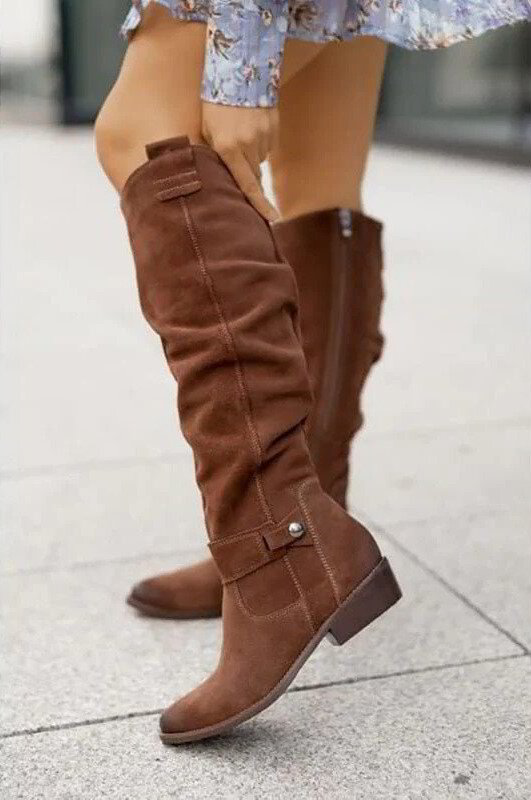 Avery – Unisex Wide Calf Boots for Full Calves
