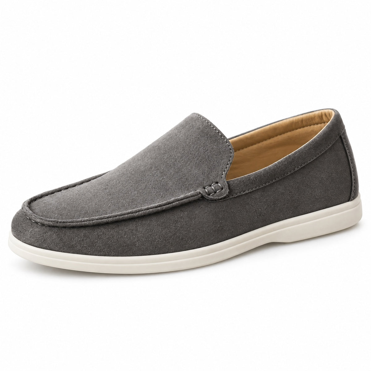 Abraham – Men's Non-Slip Loafers in Dark Gray