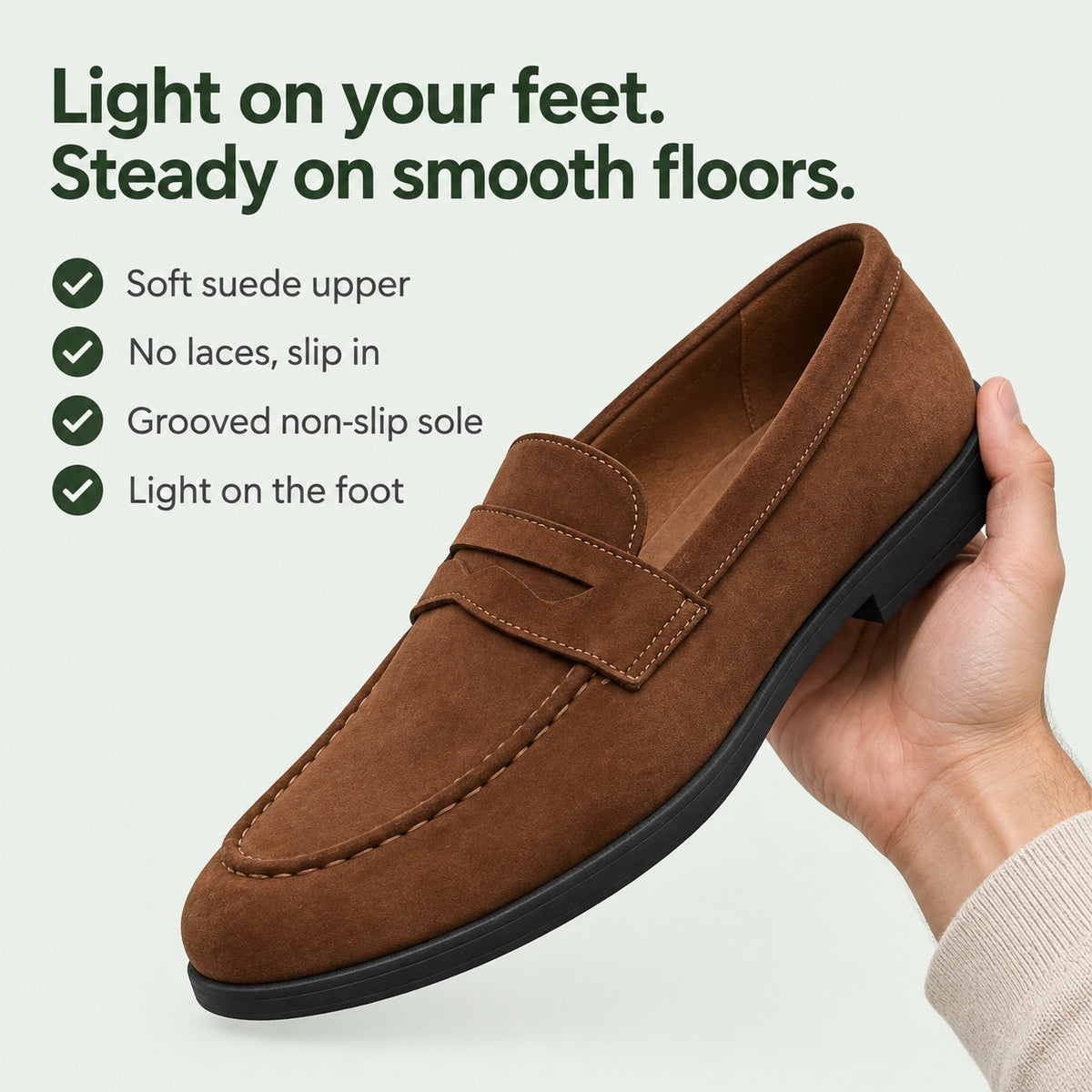 Alfredo – Men's Slip-On Loafers, key benefits