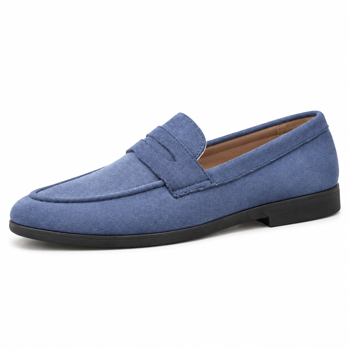 Alfredo – Men's Slip-On Loafers in Blue