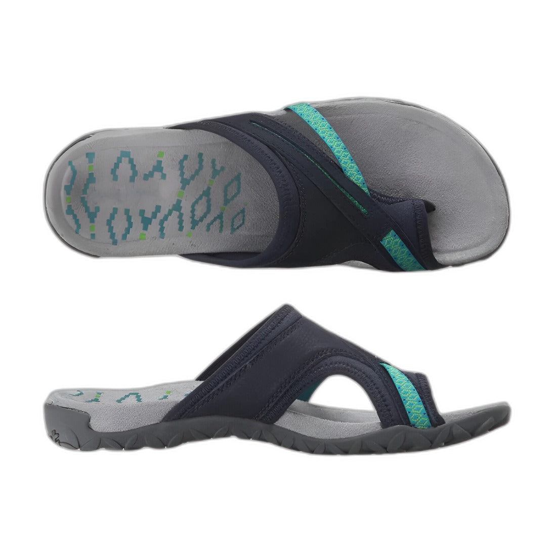 Castro – Sandali unisex con punta ampia e calzata regolabile