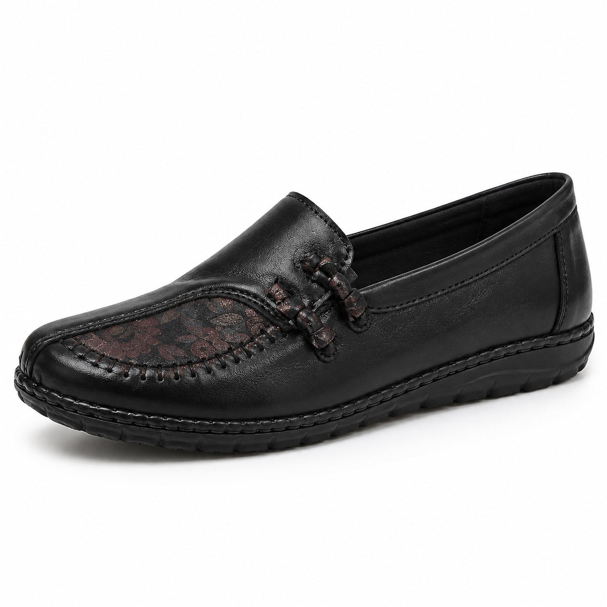 Banks – Unisex Slip-On Loafers in Black