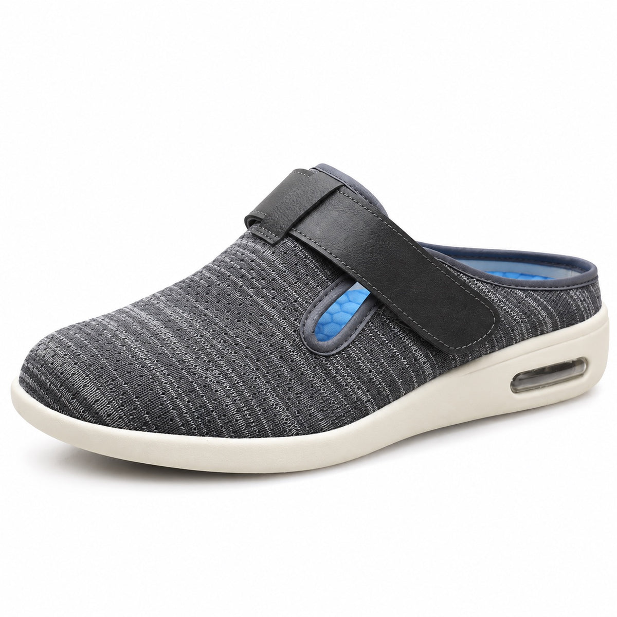 Becky – Women's Wide Toe Box Shoes in Dark gray mixed