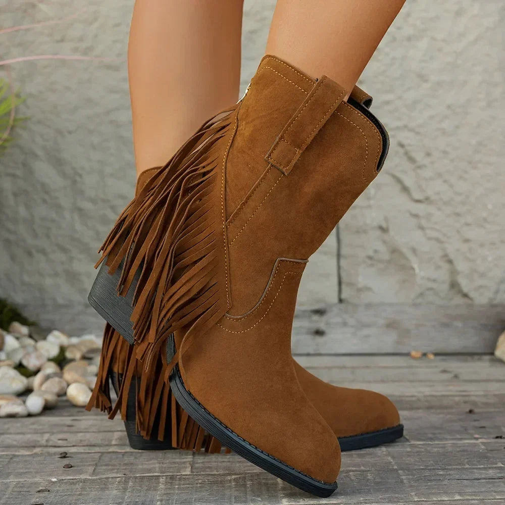 Miller – Unisex Wide Calf Boots with a Stretch Shaft