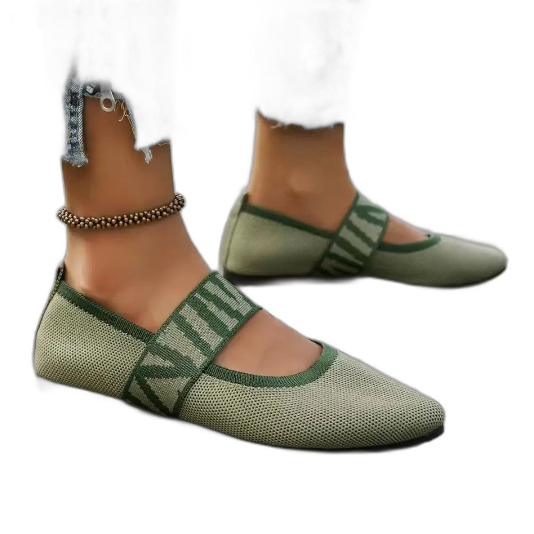 Christie – Zapatos planos cómodos para mujer con forro suave