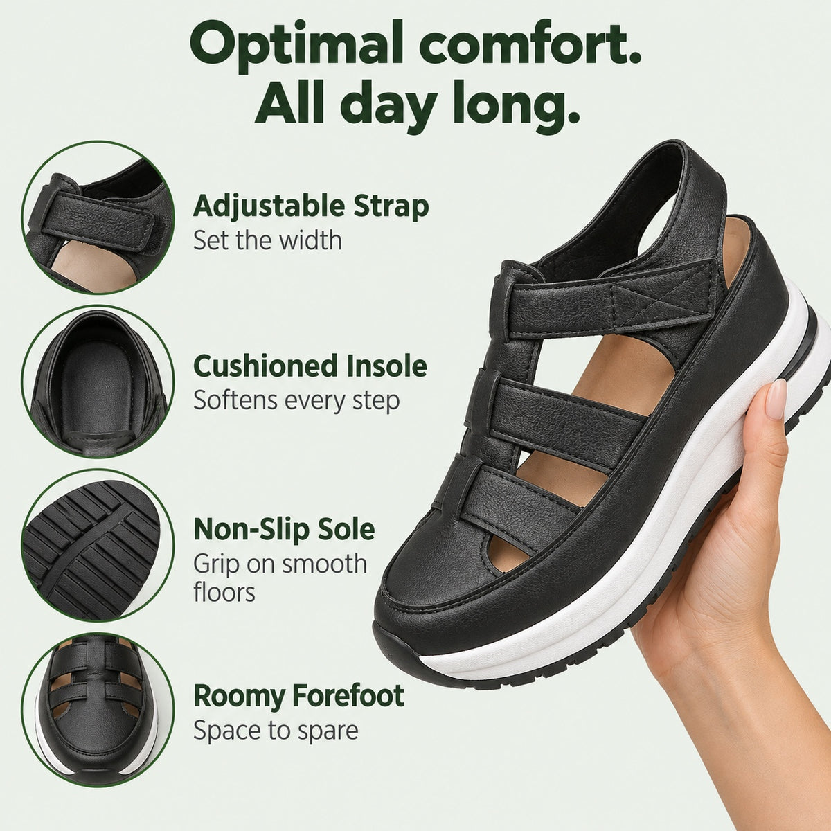 Briggs – Unisex Walking Sneakers, features