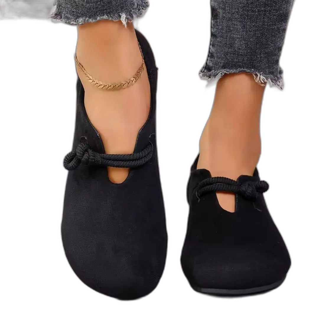 Thelma – Mocassins pour femme à bout large, offrant de l’espace pour les oignons