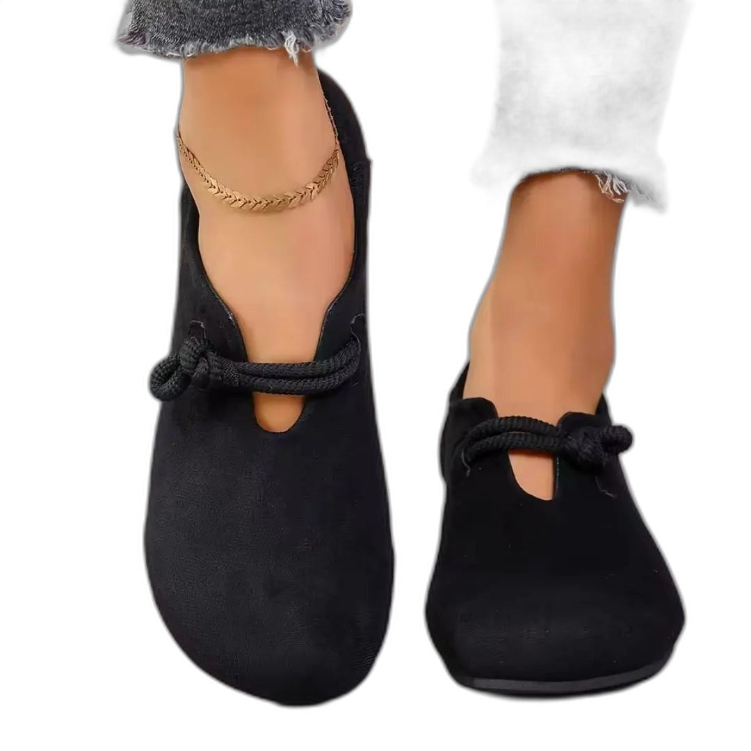 Thelma – Mocassins pour femme à bout large, offrant de l’espace pour les oignons