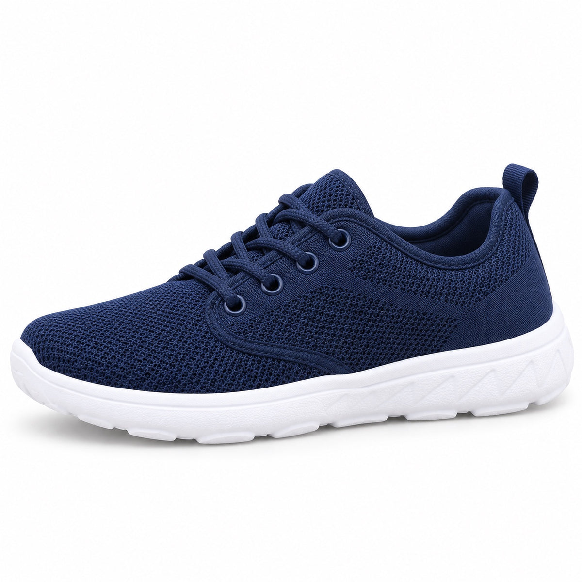 Carla – Women's Wide Toe Box Sneakers in Navy Blue