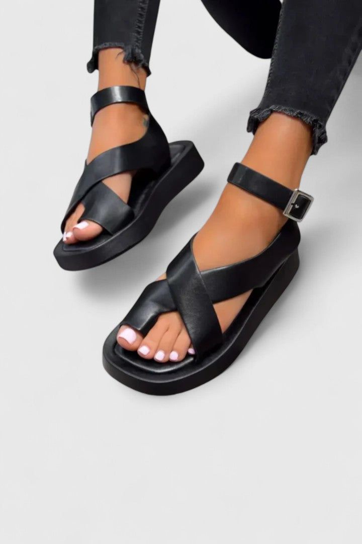 Morgan – Unisex Wide Toe Box Sandals with an Adjustable Fit
