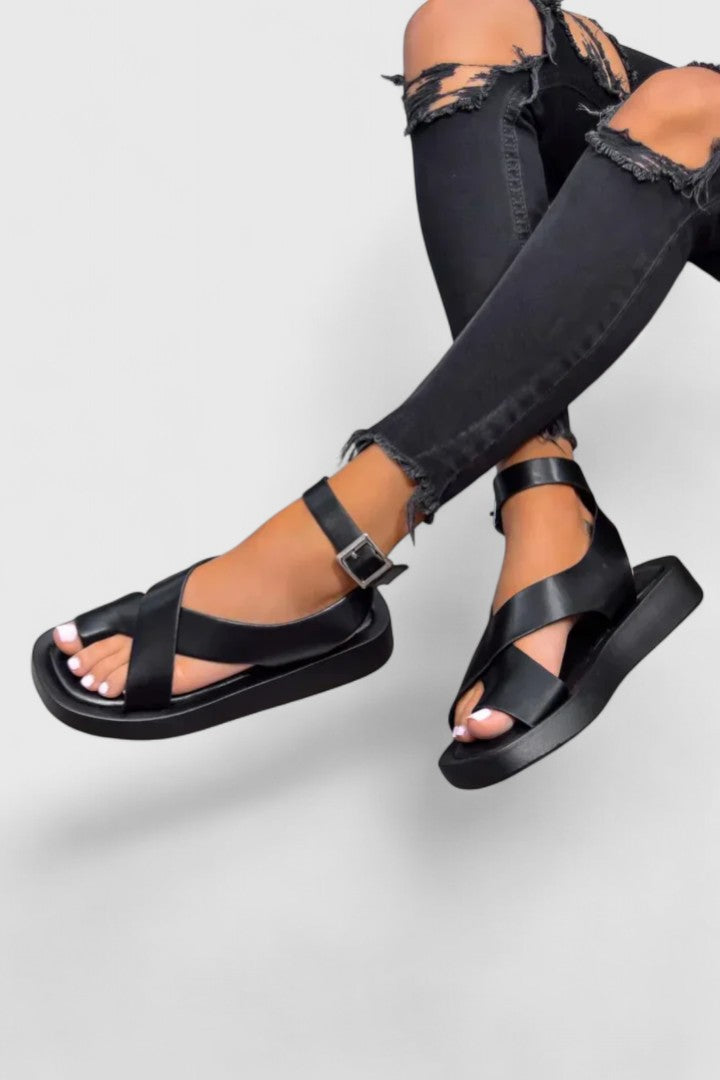 Morgan – Unisex Wide Toe Box Sandals with an Adjustable Fit