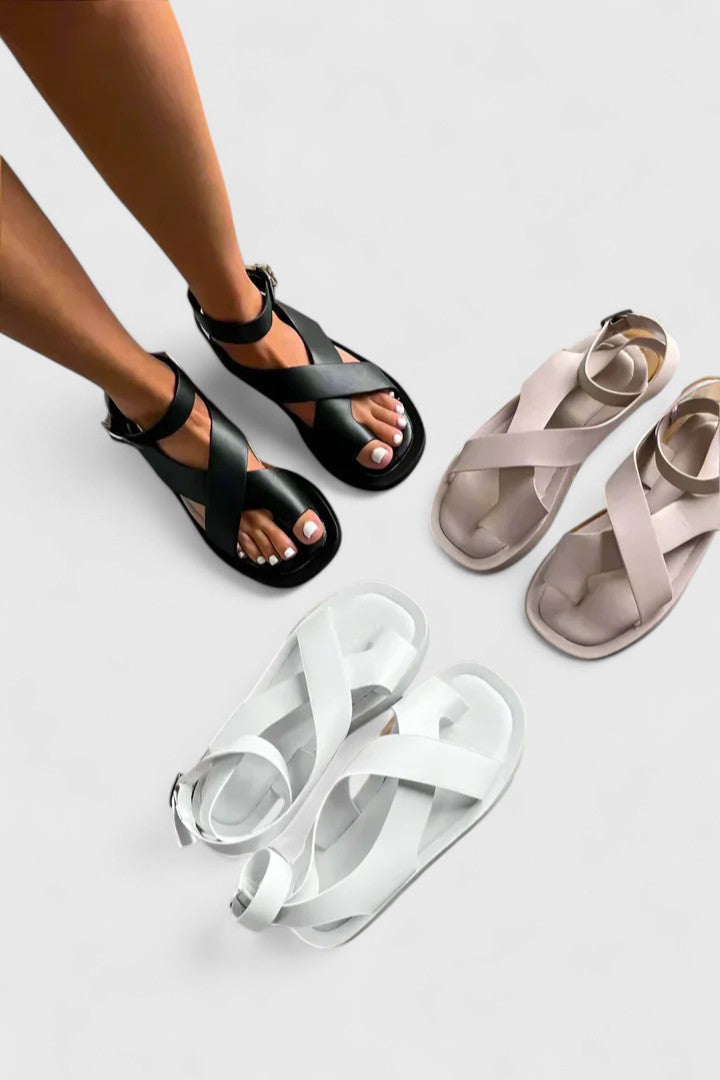 Morgan – Unisex Wide Toe Box Sandals with an Adjustable Fit