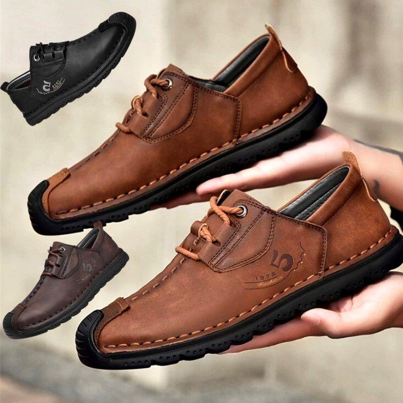 Gerard – Men's Wide Toe Box Loafers with Room for Bunions
