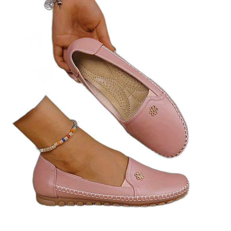 White – Unisex Slip-On Loafers with a Hands-Free Fit