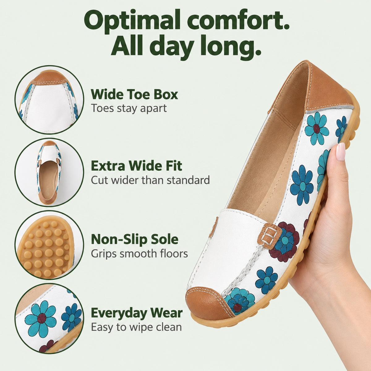 Charlotte – Women's Nursing Shoes, features