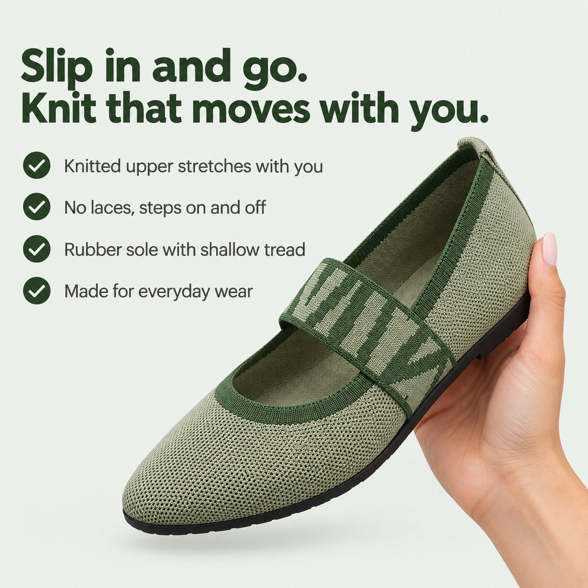 Christie – Women's Comfort Flats, key benefits
