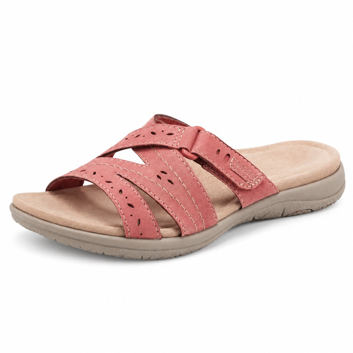 Christy – Women's Wide Toe Box Sandals in Pink