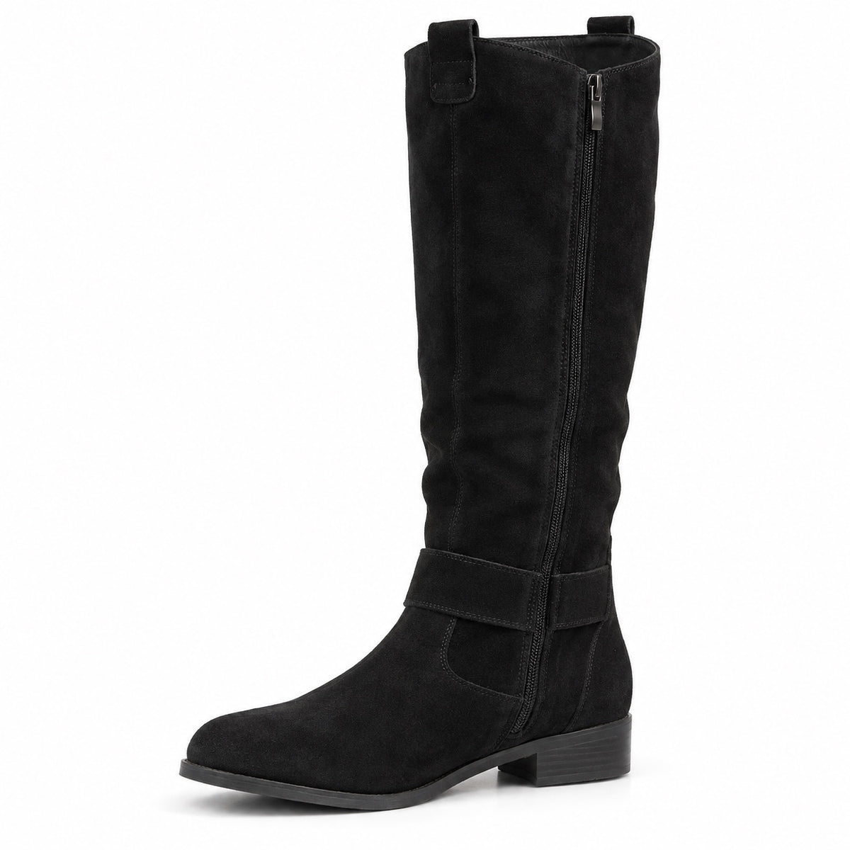 Cindy – Women's Wide Calf Boots in Black