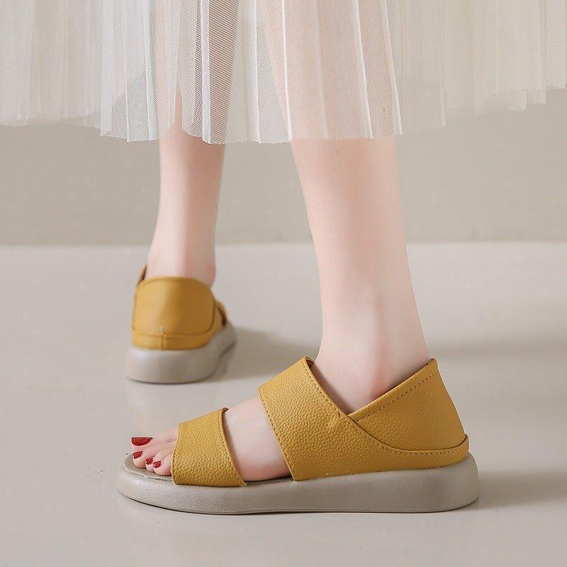 Pena – Unisex Wide Toe Box Sandals with Room for Bunions