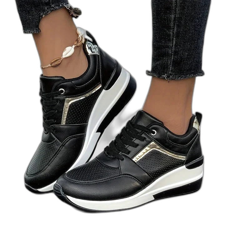 Rebecca – Zapatillas deportivas de mujer con soporte para el arco y talonera profunda