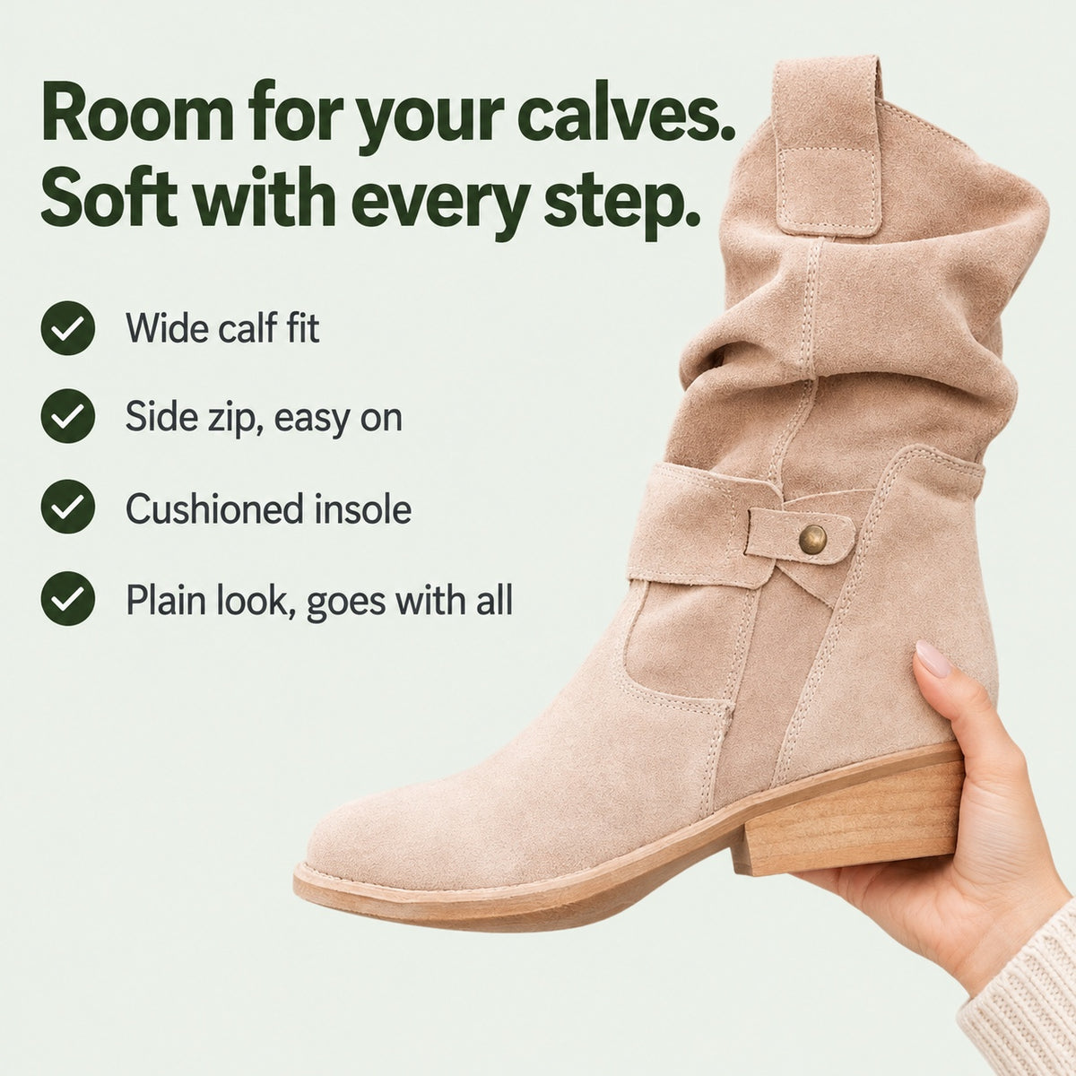Cook – Unisex Wide Calf Boots, key benefits