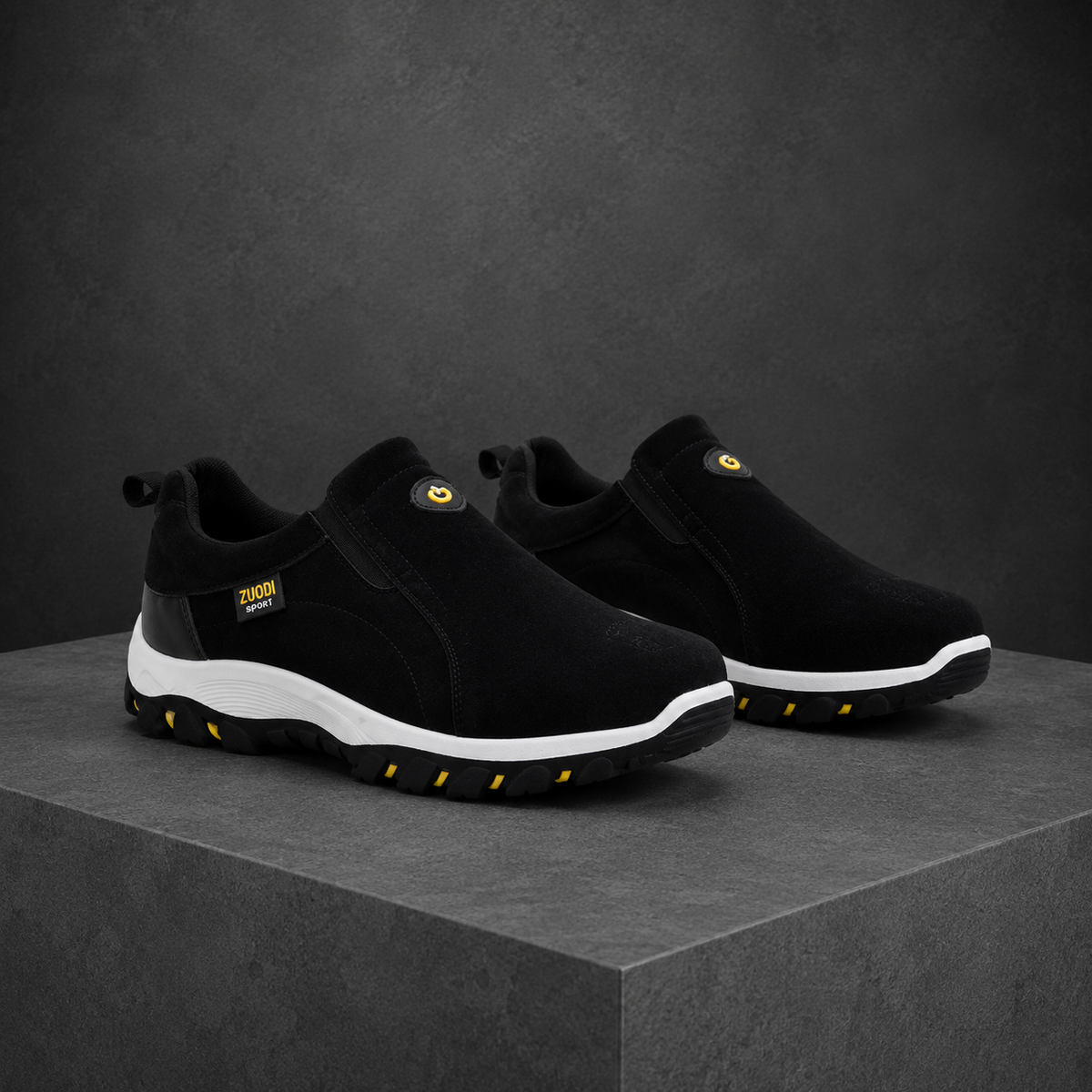 Bennett – Unisex Slip-On Sneakers with a Stretch Upper - photo 5
