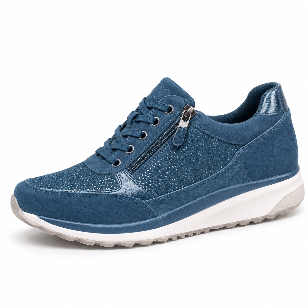 Crawford – Women's Orthopedic Shoes in Blue