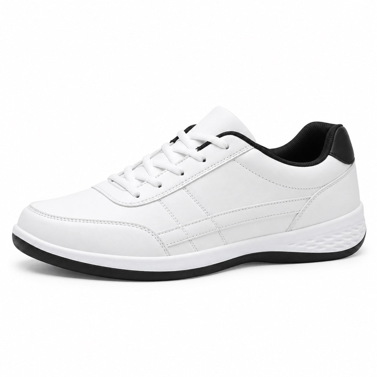 Darren – Men's Arch Support Sneakers in White