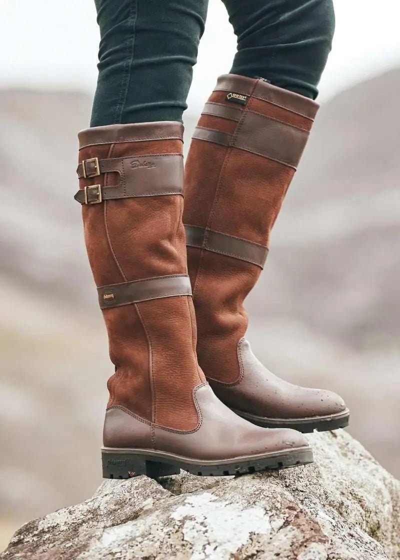 Cecelia – Women's Wide Calf Boots with a Stretch Shaft