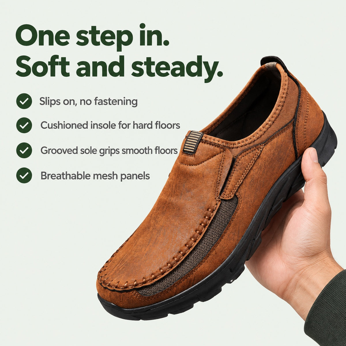 Doug – Men's Non-Slip Loafers, key benefits