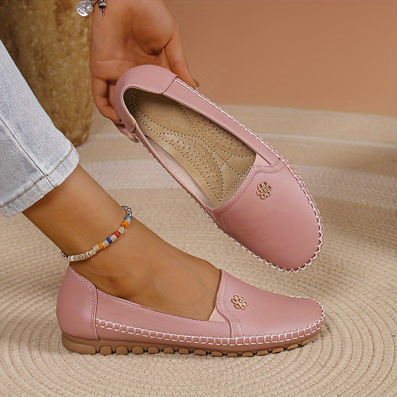 White – Unisex Slip-On Loafers with a Hands-Free Fit