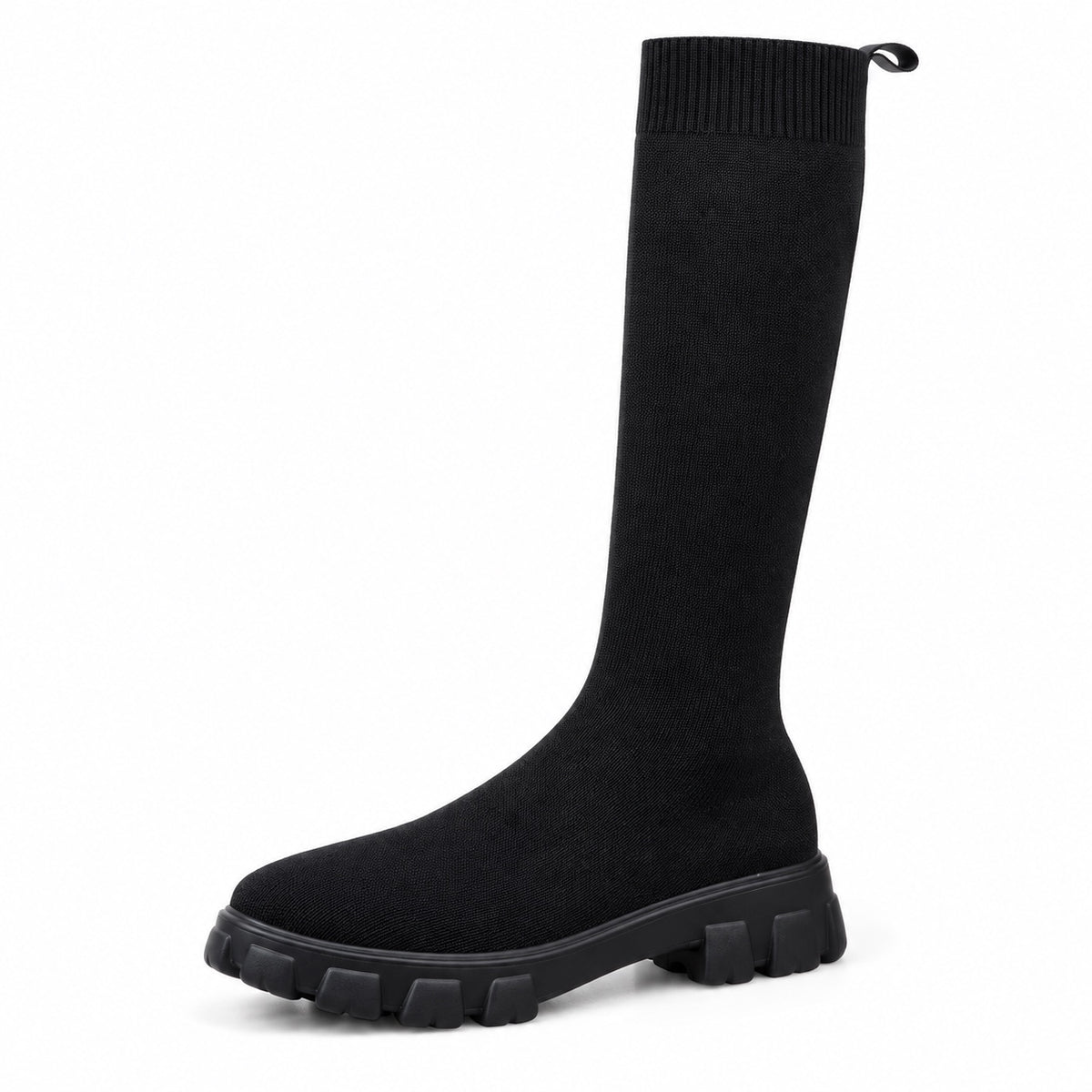 Edna – Women's Wide Calf Boots in Black