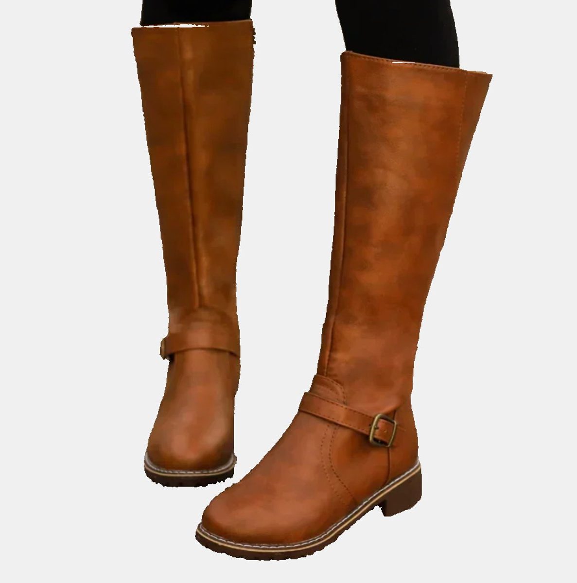 Shelly – Women's Wide Calf Boots with a Stretch Shaft