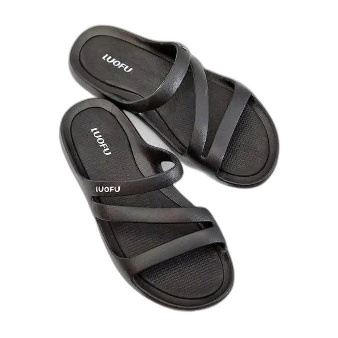 Indigo – Sandali unisex con punta ampia e calzata regolabile