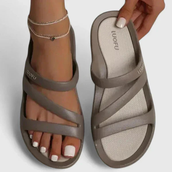 Indigo – Unisex Wide Toe Box Sandals with an Adjustable Fit