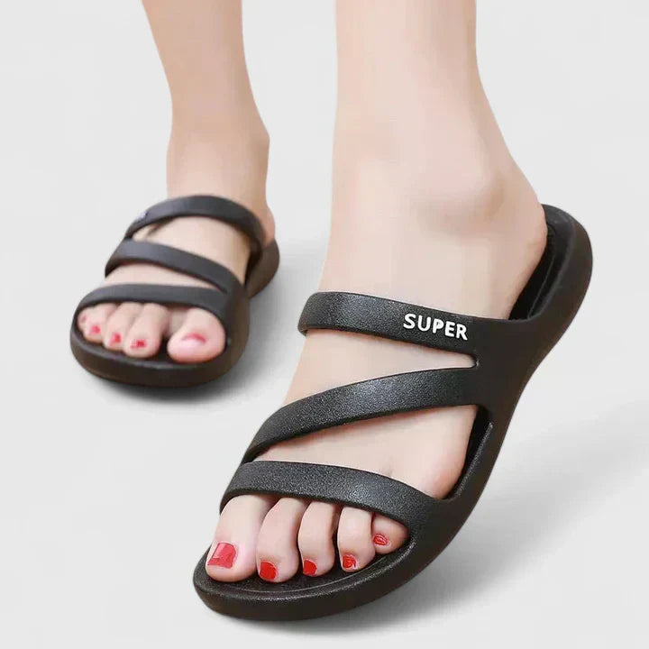 Indigo – Unisex Wide Toe Box Sandals with an Adjustable Fit
