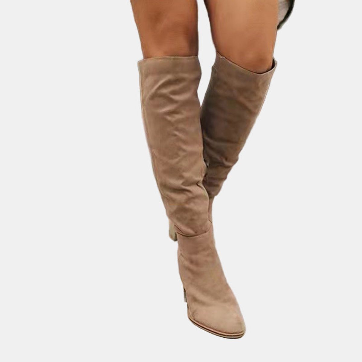 Meghan – Women's Wide Calf Boots with a Stretch Shaft